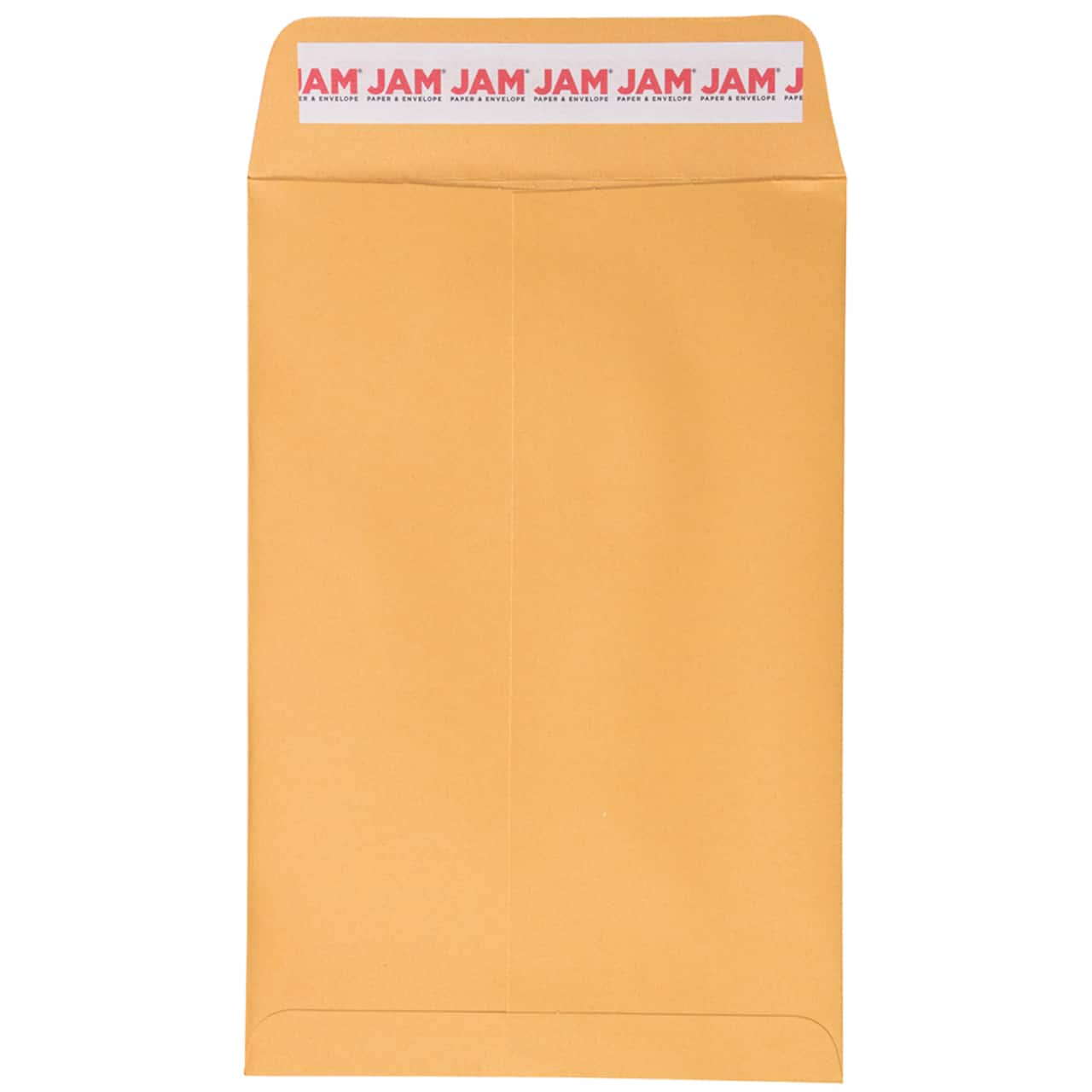 JAM Paper 6" x 9" Brown Kraft Manila Open End Catalog Envelopes